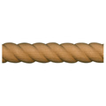 Osborne Wood Products 1 x 1/2 x 96 1" Half Round Rope Moulding in Beech 891424BCH